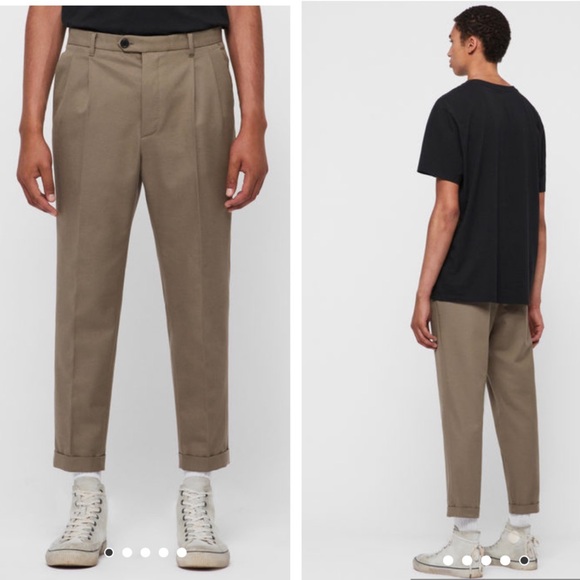 Allsaints Tallis Trouser Cuffed Hem 